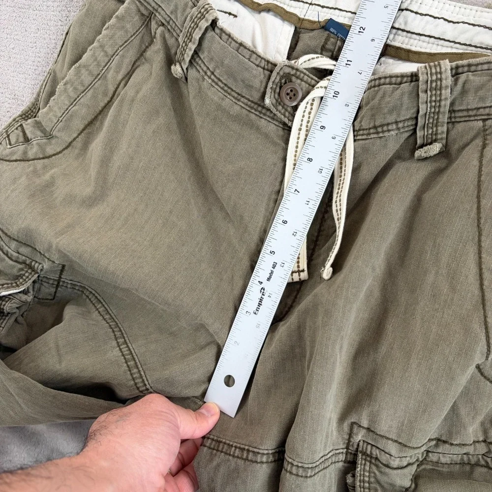 Vintage Polo Ralph Lauren Military Paratrooper  Cargo Pants Men 36x30 Army Green